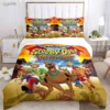 Cartoon Dog Doo Kawaii Duvet Cover Comforter Bedding set Soft Quilt Cover and Pillowcases for Teens 10 - Scooby Doo Shop
