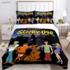 Cartoon Dog Doo Kawaii Duvet Cover Comforter Bedding set Soft Quilt Cover and Pillowcases for Teens 2 - Scooby Doo Shop