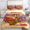 Cartoon Dog Doo Kawaii Duvet Cover Comforter Bedding set Soft Quilt Cover and Pillowcases for Teens 22 - Scooby Doo Shop