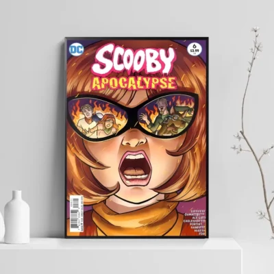S Scooby Cartoon D Doo Anime Posters Sticky Decoracion Painting Wall Art White Kraft Paper Wall 1 - Scooby Doo Shop