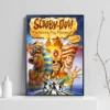 S Scooby Cartoon D Doo Anime Posters Sticky Decoracion Painting Wall Art White Kraft Paper Wall 4 - Scooby Doo Shop