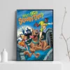 S Scooby Cartoon D Doo Anime Posters Sticky Decoracion Painting Wall Art White Kraft Paper Wall 6 - Scooby Doo Shop