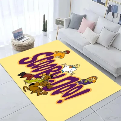 S Scooby Cartoon Doo Floor Mat Door Mat Washable Non Slip Living Room Sofa Chairs Area 9 - Scooby Doo Shop