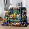 SScoobyy Four Seasons Blanket Sofa Cover Travel Bed Plush Blanket Lightweight Flannel Blanket Blankets for Beds 1 - Scooby Doo Shop