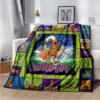 SScoobyy Four Seasons Blanket Sofa Cover Travel Bed Plush Blanket Lightweight Flannel Blanket Blankets for Beds - Scooby Doo Shop