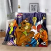 SScoobyy Four Seasons Blanket Sofa Cover Travel Bed Plush Blanket Lightweight Flannel Blanket Blankets for Beds 11 - Scooby Doo Shop