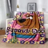 SScoobyy Four Seasons Blanket Sofa Cover Travel Bed Plush Blanket Lightweight Flannel Blanket Blankets for Beds 19 - Scooby Doo Shop