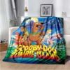 SScoobyy Four Seasons Blanket Sofa Cover Travel Bed Plush Blanket Lightweight Flannel Blanket Blankets for Beds 20 - Scooby Doo Shop