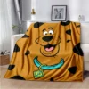 SScoobyy Four Seasons Blanket Sofa Cover Travel Bed Plush Blanket Lightweight Flannel Blanket Blankets for Beds 23 - Scooby Doo Shop