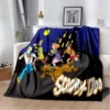 SScoobyy Four Seasons Blanket Sofa Cover Travel Bed Plush Blanket Lightweight Flannel Blanket Blankets for Beds 5 - Scooby Doo Shop