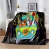 SScoobyy Four Seasons Blanket Sofa Cover Travel Bed Plush Blanket Lightweight Flannel Blanket Blankets for Beds 6 - Scooby Doo Shop