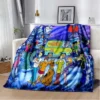 SScoobyy Four Seasons Blanket Sofa Cover Travel Bed Plush Blanket Lightweight Flannel Blanket Blankets for Beds 7 - Scooby Doo Shop