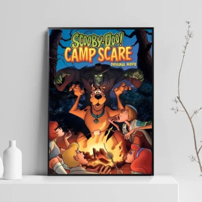 Scooby Doo Camp Scare Wall Art